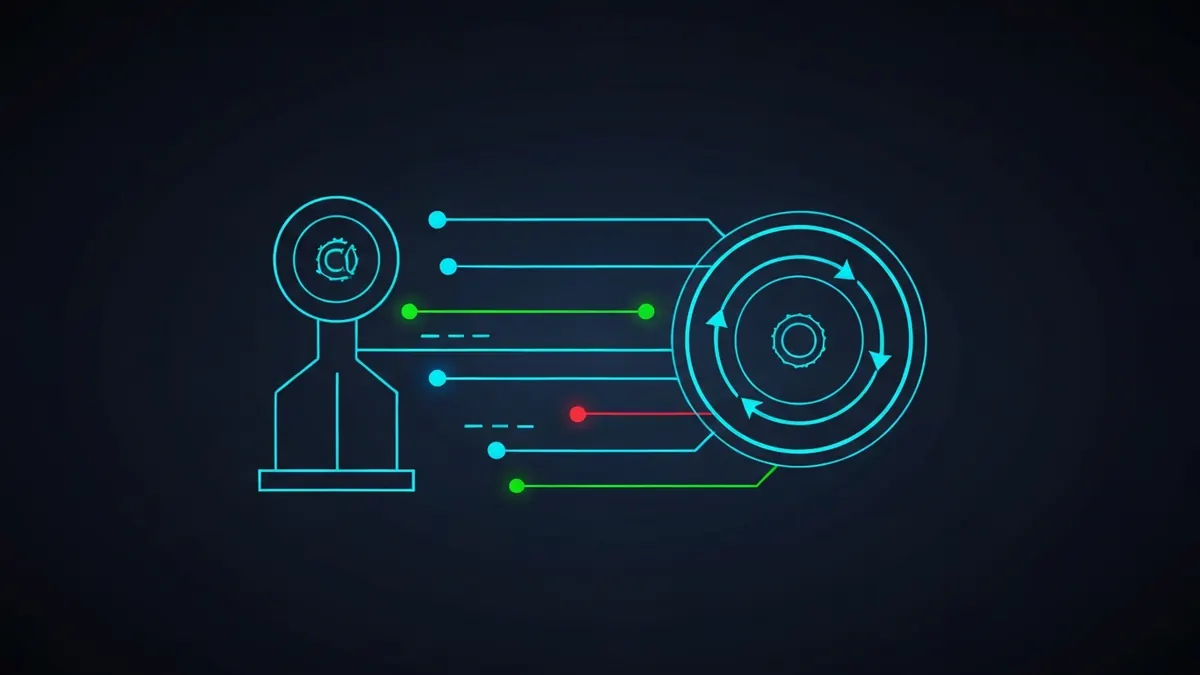 Diagram: One address anchor fixed in place beside another rotating on a lease cycle — illustrating is my ip address static or dynamic