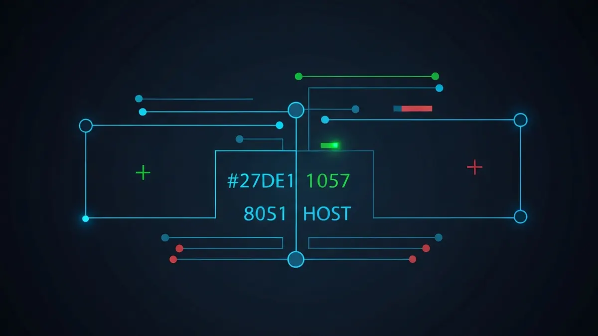 Diagram: A bit mask overlaying an address, dividing network portion from host portion — illustrating what is a subnet mask