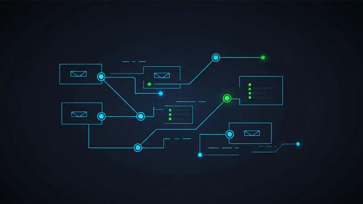 Diagram: Mail routing directives with priority ordering pointing at receiving servers — illustrating what is an mx record