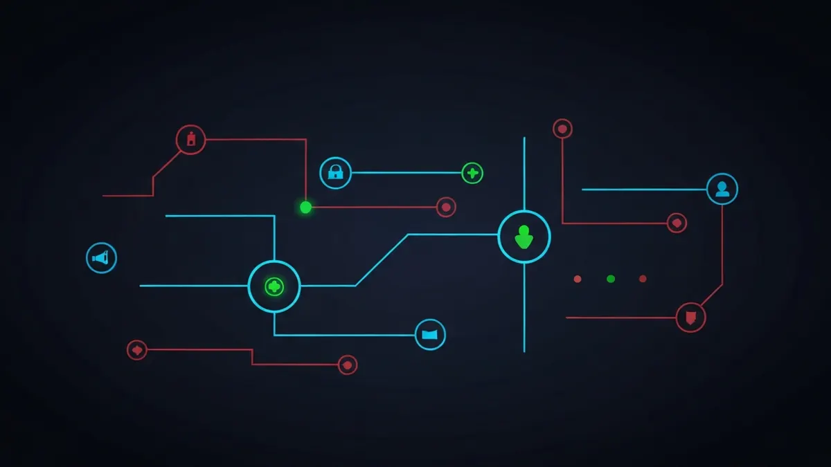 Diagram: A key exchange negotiation establishing a tunnel that survives network handover — illustrating what is ikev2