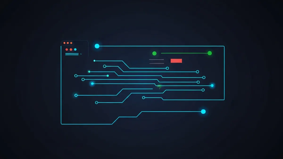 Diagram: A browser discarding local session history while the outward connection stays fully visible — illustrating what is incognito mode