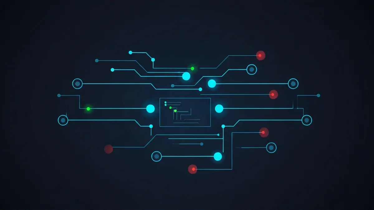 Diagram: An application-level fork sending some apps through the tunnel and others direct — illustrating what is split tunneling vpn