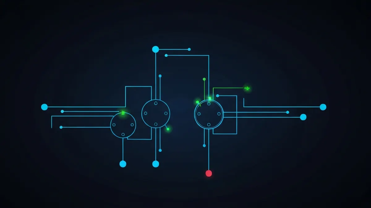 Diagram: Traffic relayed through three sequential volunteer nodes, each knowing only its neighbours — illustrating what is tor browser