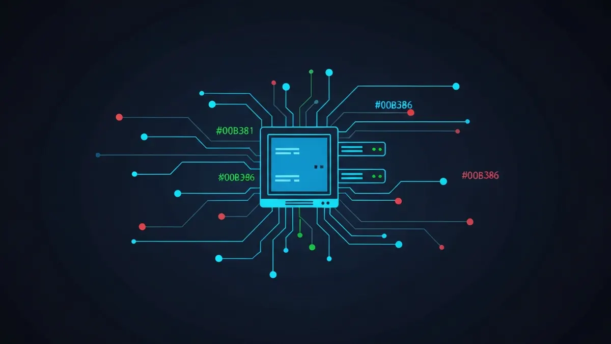 Diagram: A swarm of compromised devices flooding one server with overwhelming traffic volume — illustrating what is a ddos attack