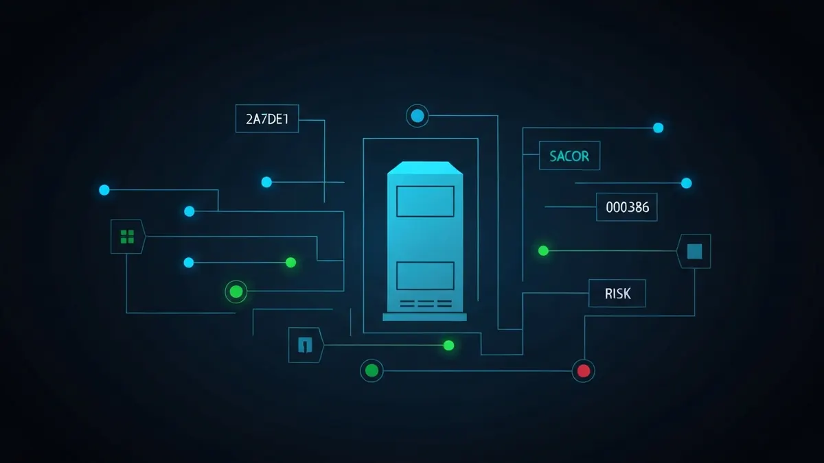 Diagram: One address assigned exclusively to a single server, isolated from a crowded shared pool nearby — illustrating what is a dedicated ip