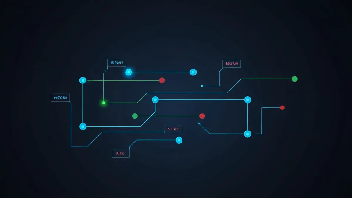 Diagram: One address being tested simultaneously against many reputation blocklist sources — illustrating blacklist check